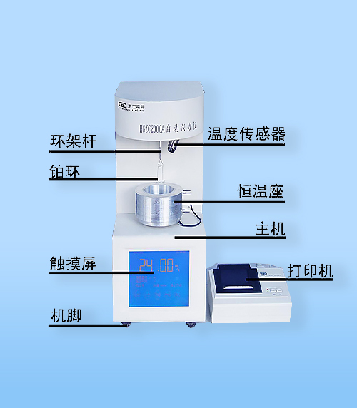 HGZC2000A型自動界面(miàn)張(zhāng)力測定儀